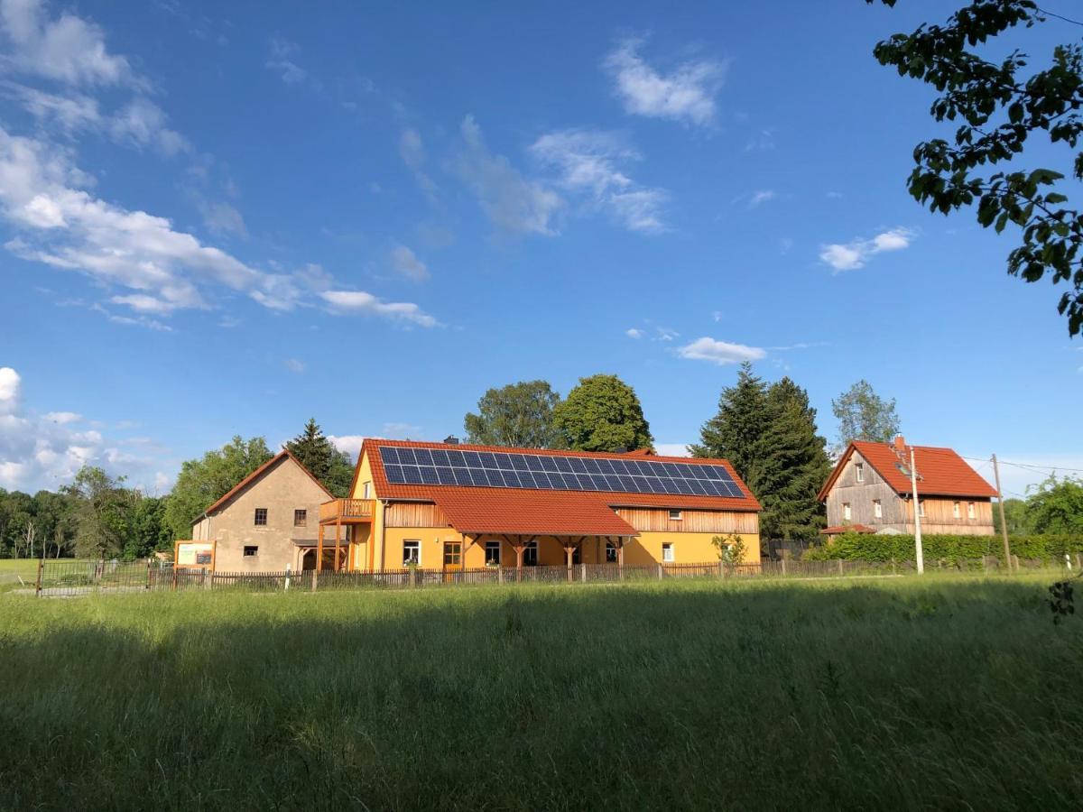 Ferienhof Olbasee Kleinsaubernitz Esterno foto