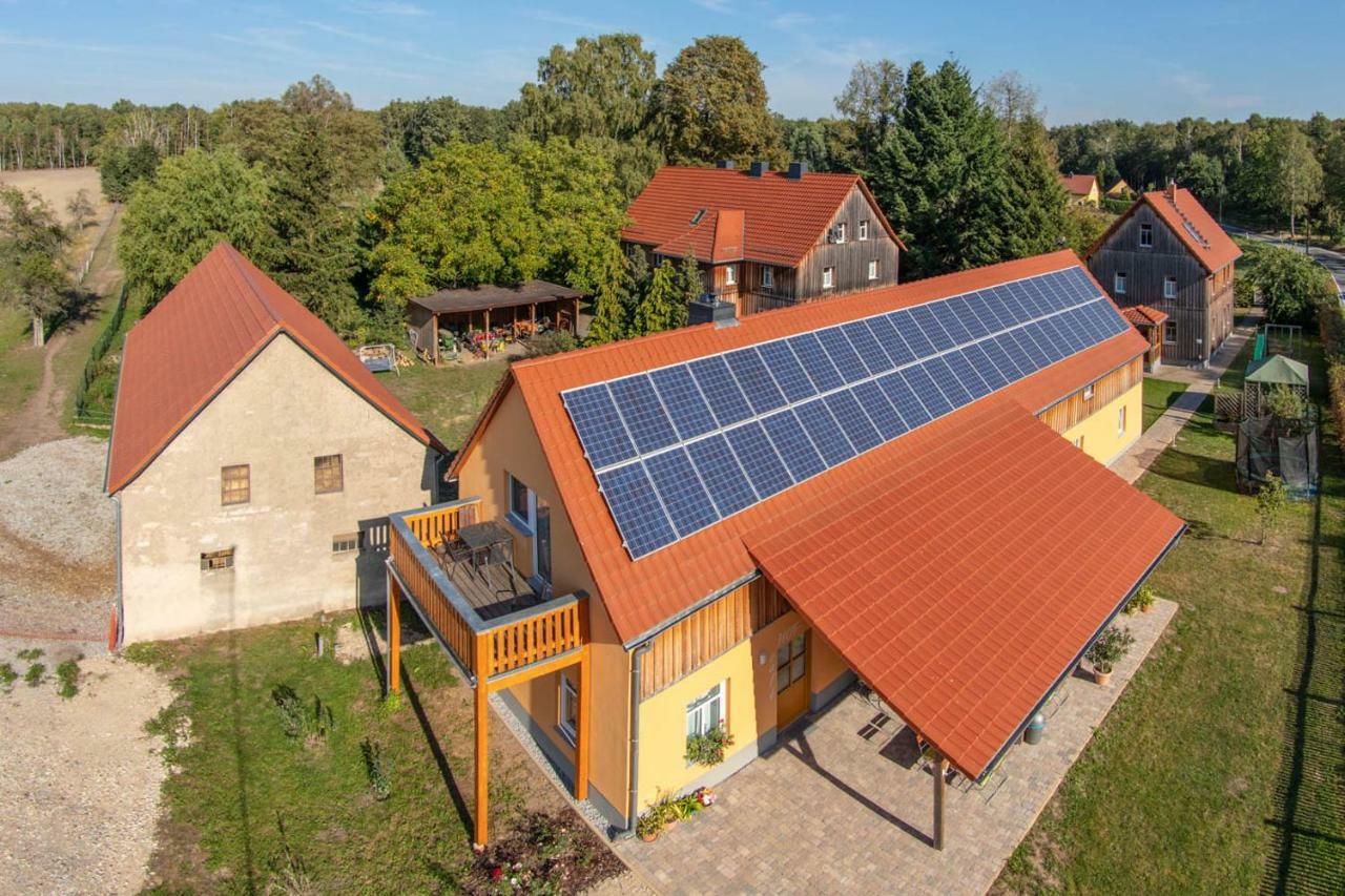 Ferienhof Olbasee Kleinsaubernitz Esterno foto