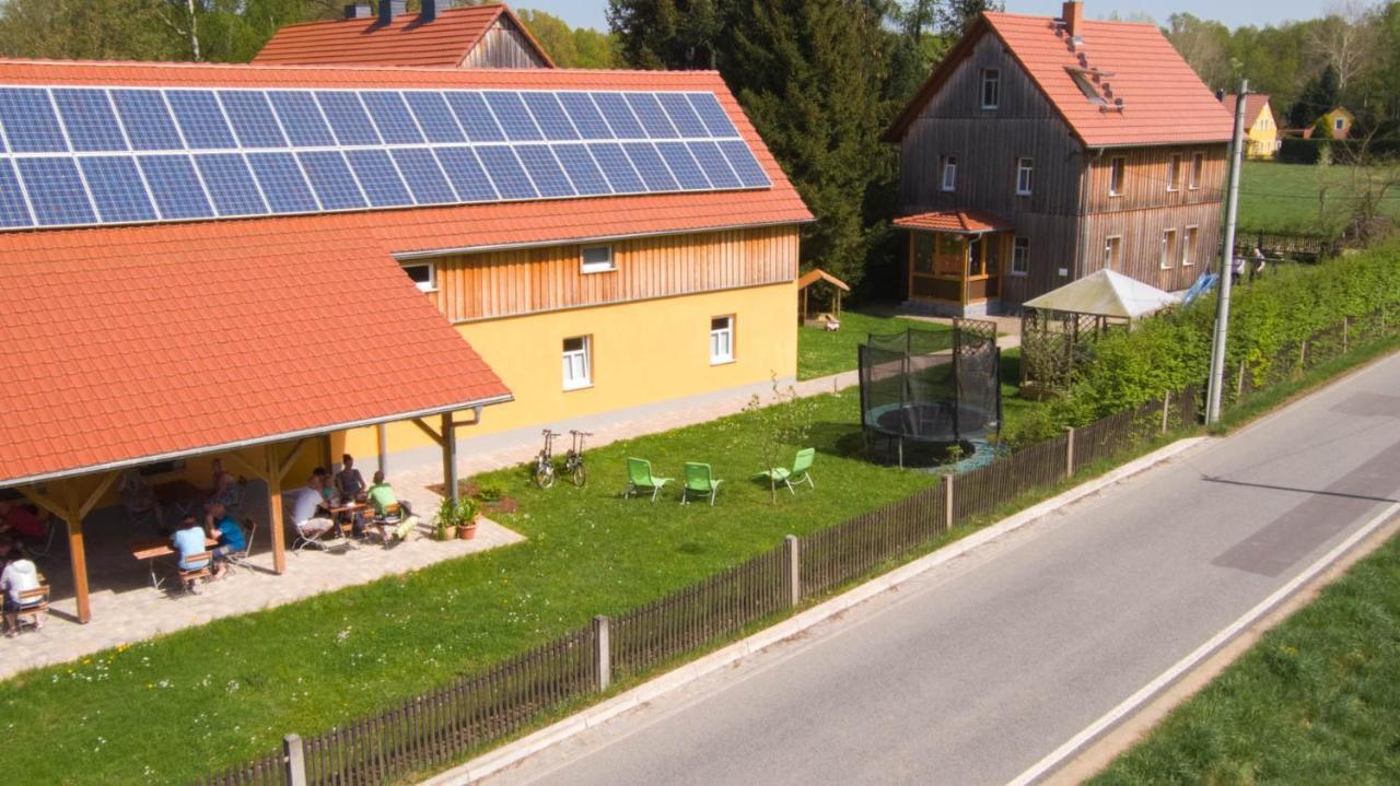 Ferienhof Olbasee Kleinsaubernitz Esterno foto